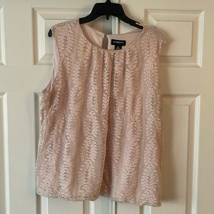 Pink Liz Claiborne short sleeve blouse